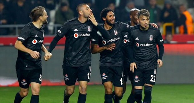 Beşiktaş deplasmanda Konyaspor'u 1-0 mağlup etti