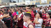 Reação de torcedores no momento do gol do River