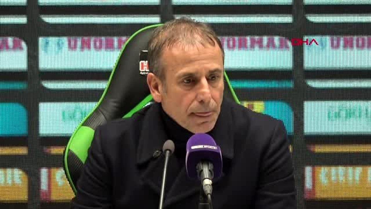 Spor abdullah avcı'nın maç sonu açıklamaları