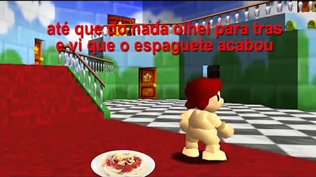 SM64 Bloopers PT #3- O espaguete do Mario