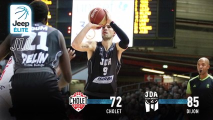 Jeep® ÉLITE : Cholet vs  Dijon (J10)