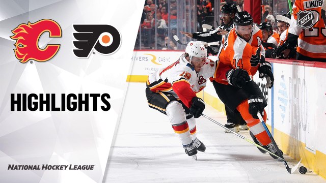 NHL Highlights | Flames @ Flyers 11/23/19