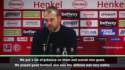 Flick praises side as Bayern close the gap