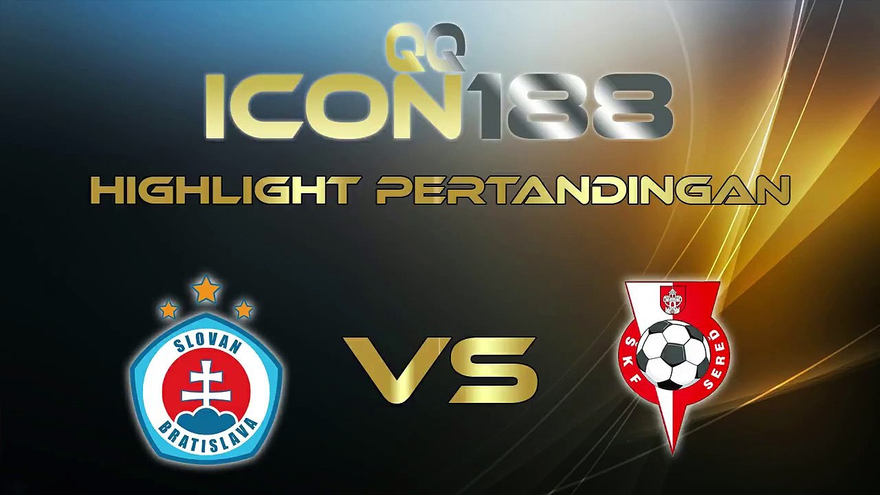 QQICON188 Highlight Pertandingan Slovan Bratislava vs Sered 23 November 2019