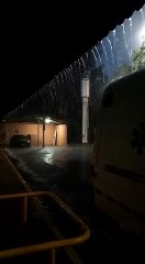 Temporal atinge a cidade de Anchieta