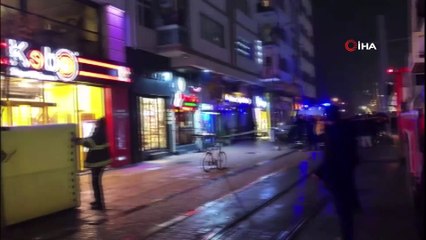 Kız arkadaşıyla problem yaşayan genç 7'inci kata çıkarak atlamak istedi