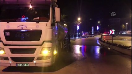 Tankerde meydana gelen patlamada yaralanan sürücü tedavi altına alındı - BİLECİK