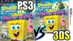 PS3 vs 3DS - SpongeBob SquarePants Plankton's Robotic Revenge Graphical Comparison