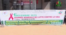 RTB / 1er Décember 2019 - journée mondiale de lutte contre le sida à Koumbissiri