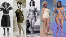 Body Paint cachondo: 100 años de trajes de baño femenino