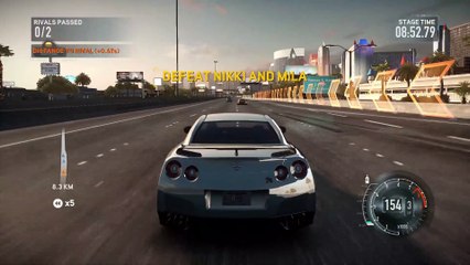 Need for Speed The Run Rival Race Nikki and Mila