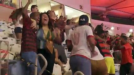 Festa rubro-negra no Maracanã