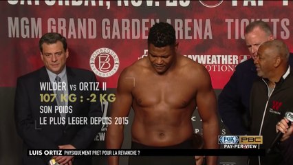 Un Luis Ortiz métamorphosé - Réunion Wilder VS Ortiz - Acte 2