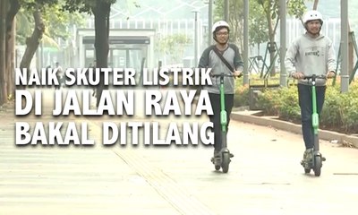 Polisi Bakal Tilang Pengguna Skuter Listrik di Jalan Raya