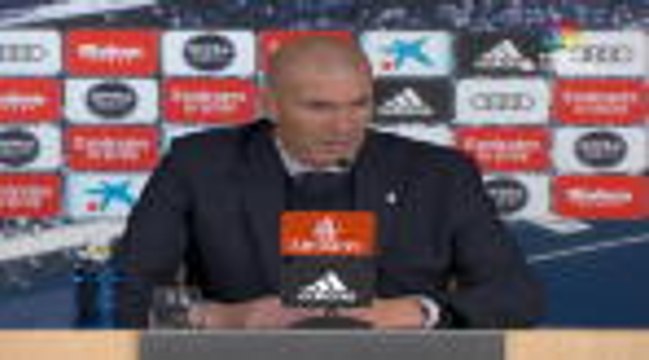 14e j. - Zidane ravi de l'état d'esprit de son équipe