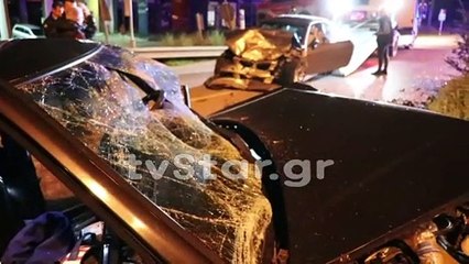 Σοβαρό τροχαίο στην είσοδο της Λαμίας