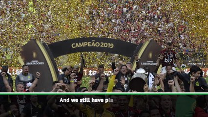 Jesus lays down gauntlet to Liverpool after Copa Libertadores title