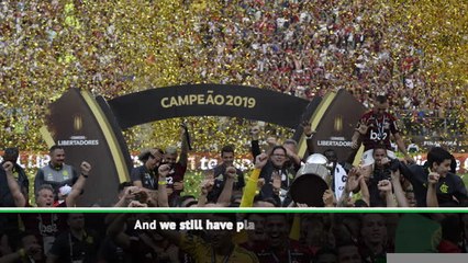 Jesus lays down gauntlet to Liverpool after Copa Libertadores title