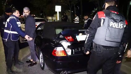 Adana emniyetinden helikopter destekli uygulama