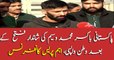 Pakistani Boxer, Muhammad Waseem, addresses media