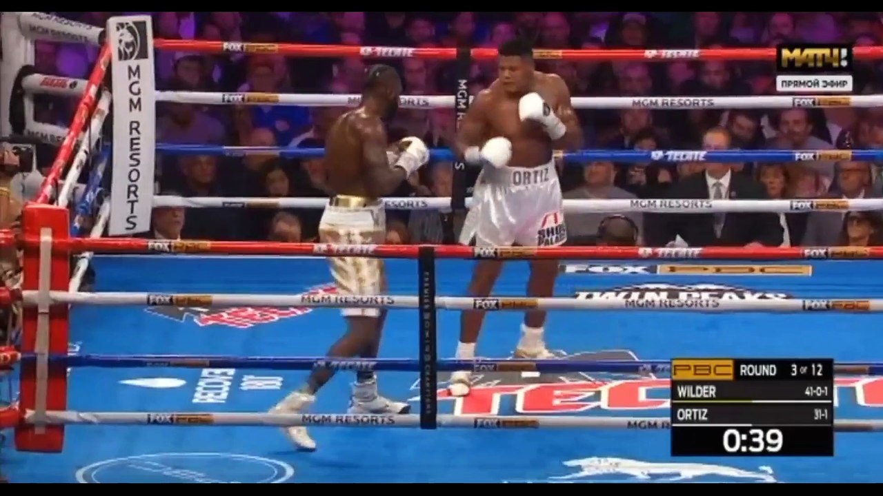 Деонтей Уайлдер - Луис Ортис 2. Реванш. Второй бой. Полный бой. Deontay Wilder - Luis Ortiz 2. Full fight.