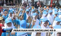 Begini Keseruan Perayaan Hari Angklung Ke-9 di Bandung