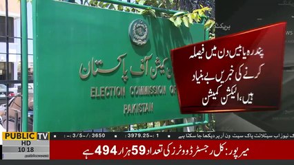 Chief Election Commission denies Shafqat Mahmood's statement over foreign funding case