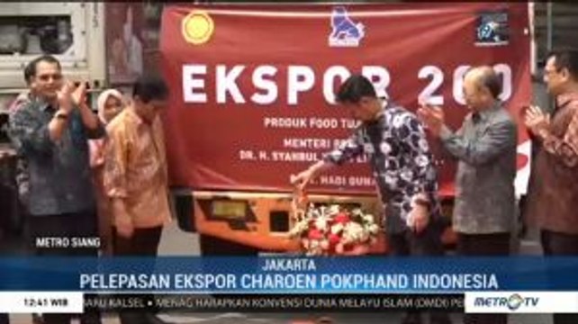 SYL Lepas Ekspor 16 Kontainer Ternak Ayam