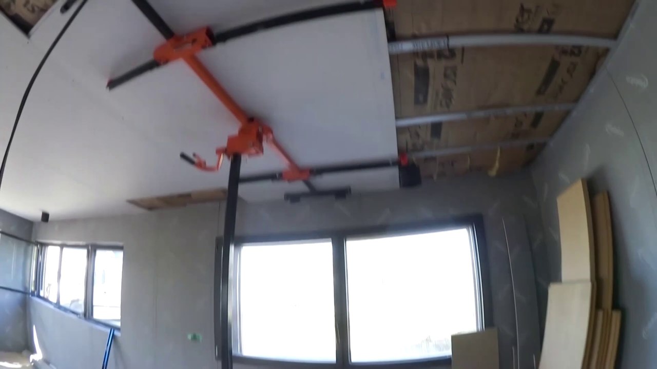 comment faire plafond placo tuto drywall 4BA pro pose finale strongtie quickdrive levpano mob mondelin leve plaque meilleur 2019 reprise