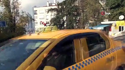 Ünlü iş insanı Sacit Naşit Batllo'nun kaza geçirdiği anlar kamerada