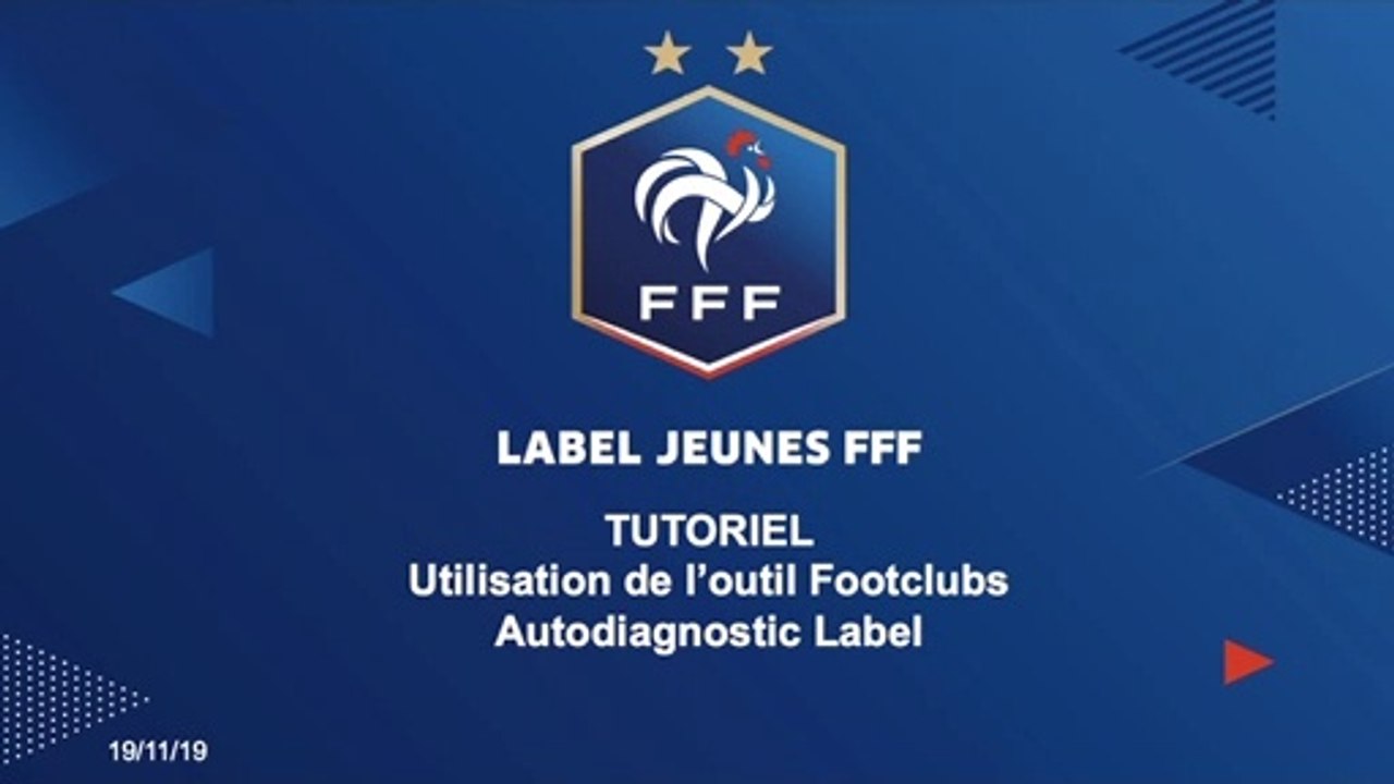 Tuto Outil Label Novembre 2019 - District Meusien de Football