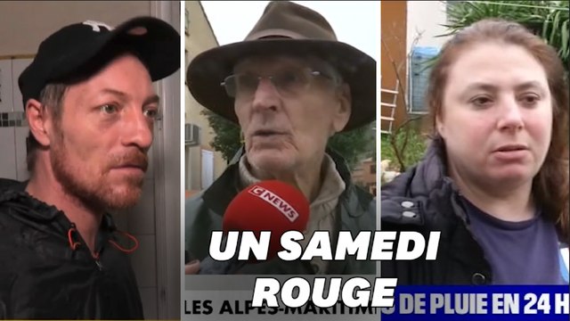 Les sinistrés témoignent de la violence des inondations dans le Sud-Est