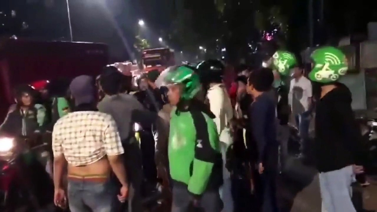 Geng Motor Di Jakarta Tak Terima Rekan Ditangkap Ojol, Akhirnya Mereka Balas Dendam