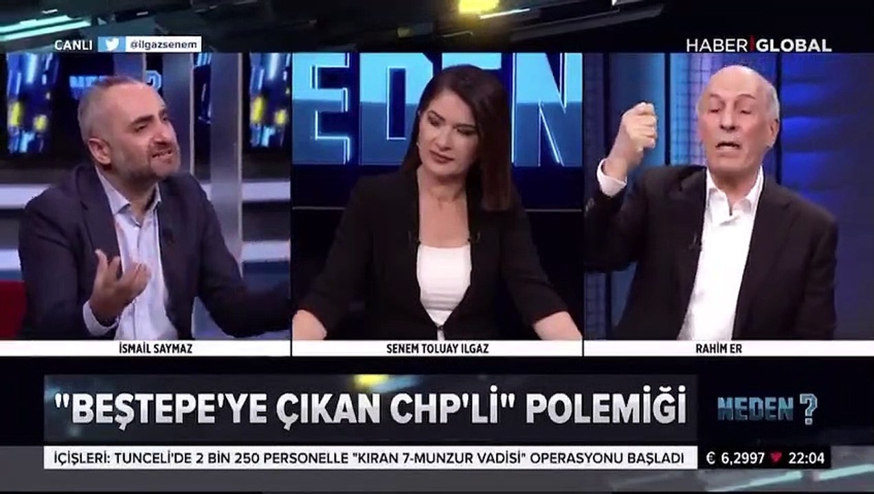 Canlı yayında 'AK Parti'ye destek' tartışması!