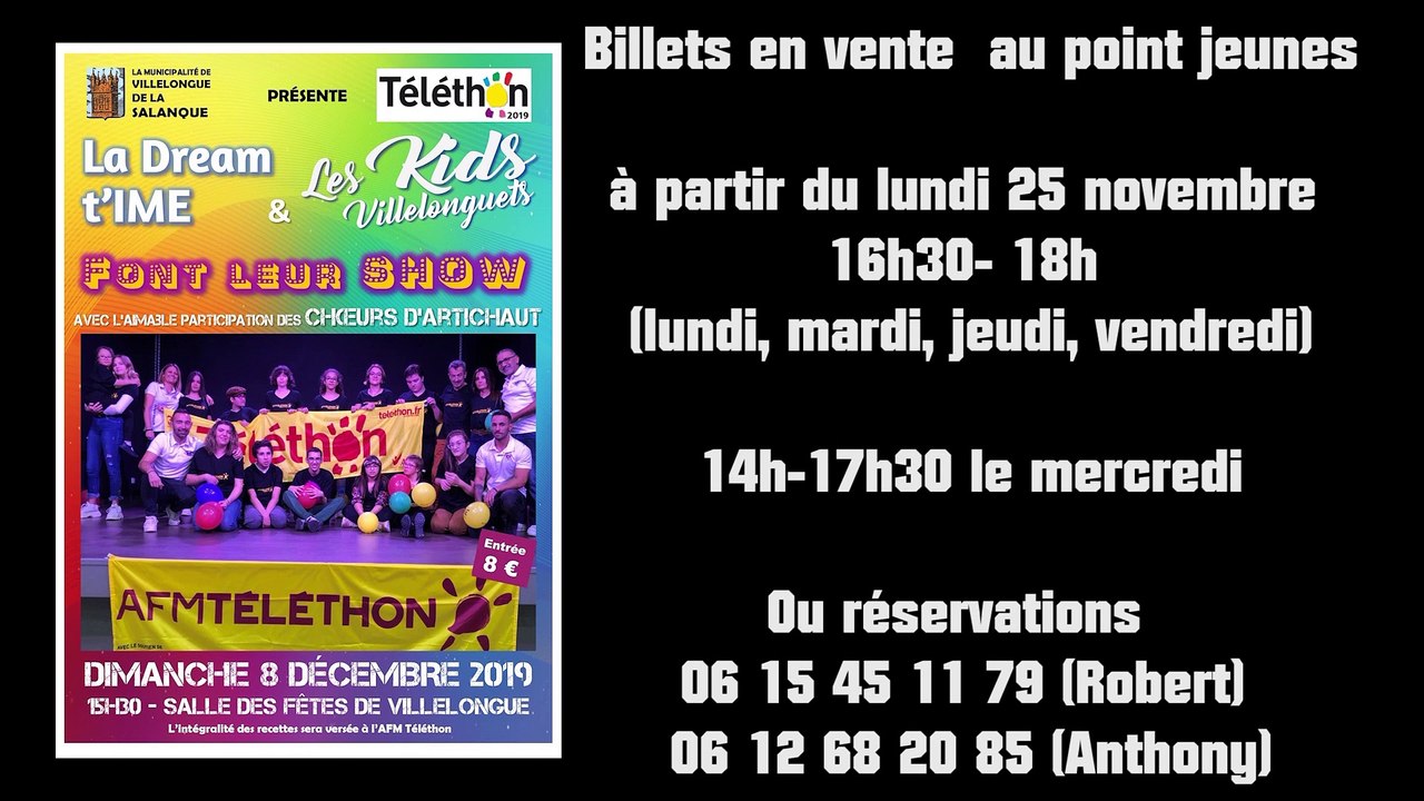 Ensemble Téléthon 2019