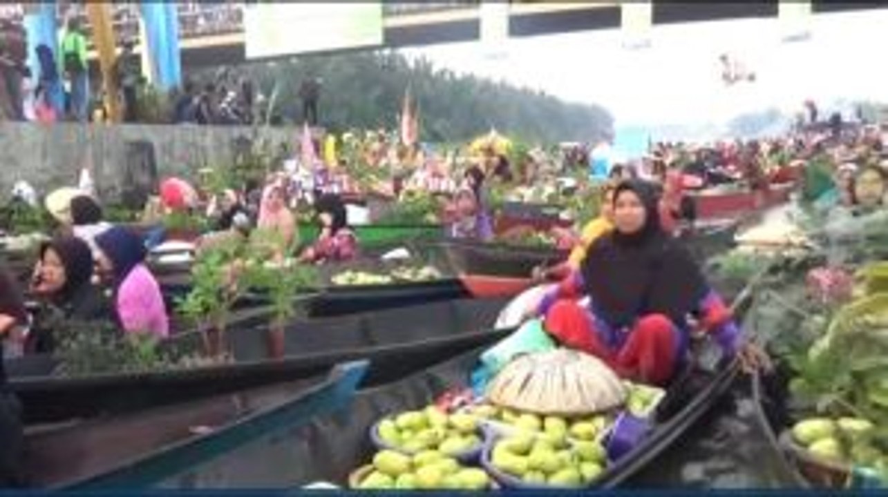 Pasar Terapung Lok Baintan Jadi Daya Tarik Wisata Kalsel