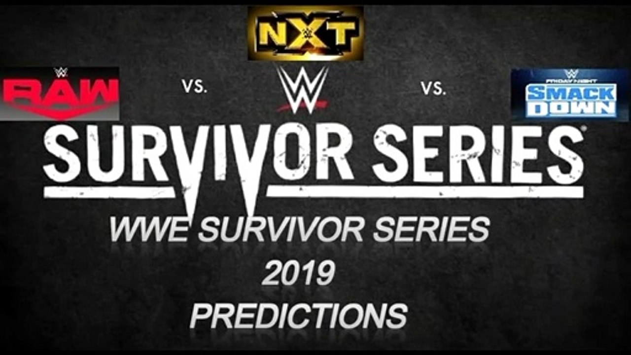 WWE Survivor Series 2019 Predictions