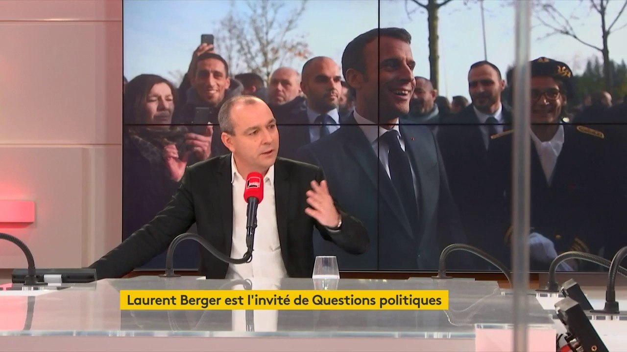Laurent Berger, secrétaire général de la CFDT : "Notre pays est en dépression mais ce serait terrible de dire que rien ne va, ce n'est pas vrai. Mais notre pays ne croit plus en son devenir commun."