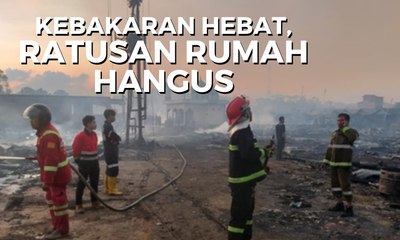 200 Rumah di Kalimantan Selatan Terbakar, Penyebab Masih Diselidiki