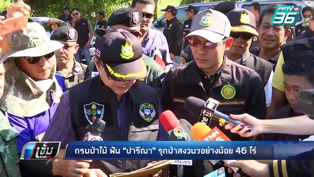 กรมป่าไม้ ฟัน “ปารีณา” รุกป่าสงวนฯอย่างน้อย 46ไร่ | เข้มข่าวค่ำ