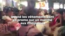 Émeute sur un marché pour s'arracher des vêtements en soldes