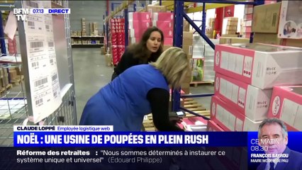 Noël: une usine de poupées en plein rush - 28/11