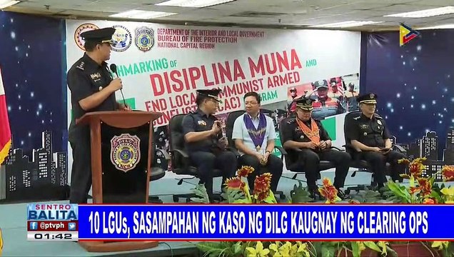 10 LGUs, sasampahan ng kaso ng DILG kaugnay ng clearing ops