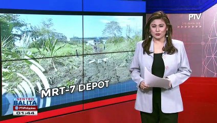 Konstruksyon ng MRT-7 depot sa QC, nagsimula na