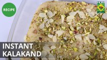 Instant Kalakand | Food Diaries | Masala TV | Zarnak Sidhwa