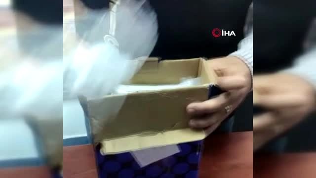 Kargoyla cep telefonu kaçakçılığına polis engeli