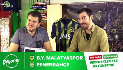Yeni Malatyaspor - Fenerbahçe maçının heyecanı Bilyoner'de!