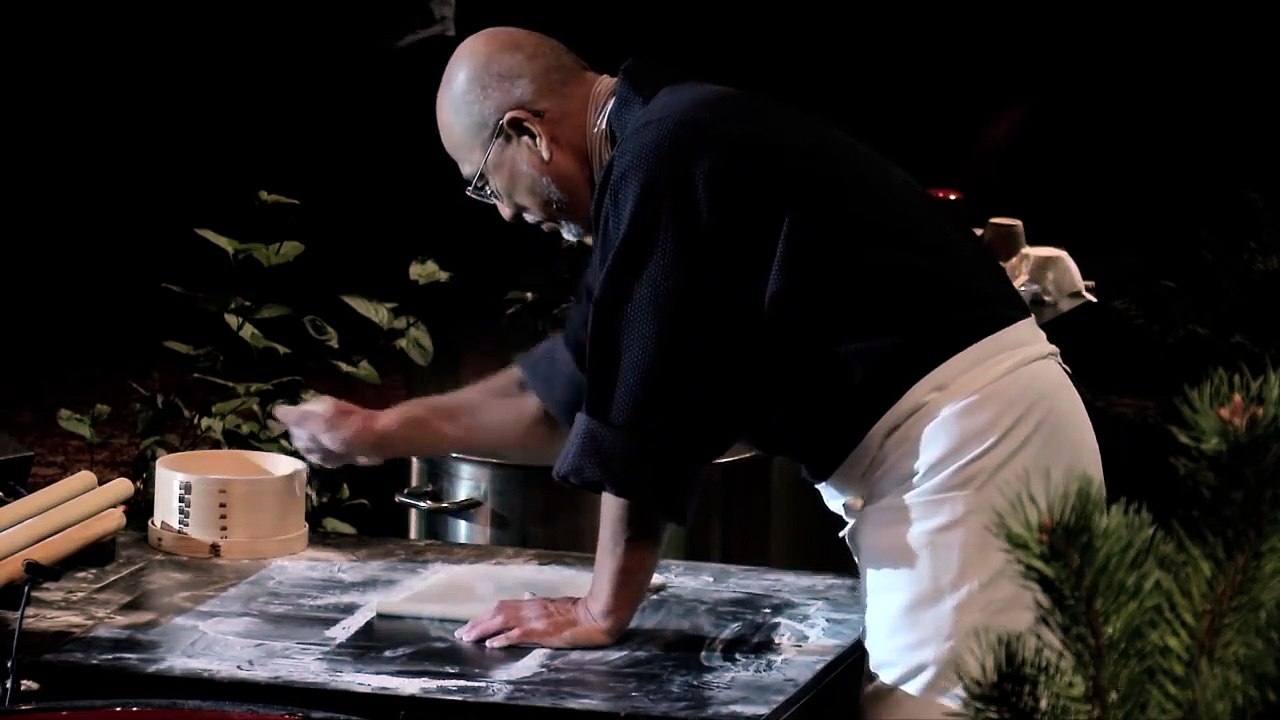 Soba Master Tatsuru Rai Demonstrates His Craft