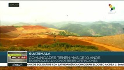 Guatemala: Exigen detención de operaciones de CGN en Izabal