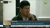 Vpdte. del MAS subraya que en Bolivia sí hubo un golpe de Estado